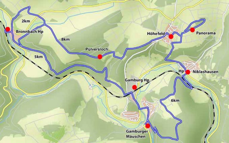 Die Vierzehn Besten Touren Im Taubertal Zum Wandern Und Radfahren